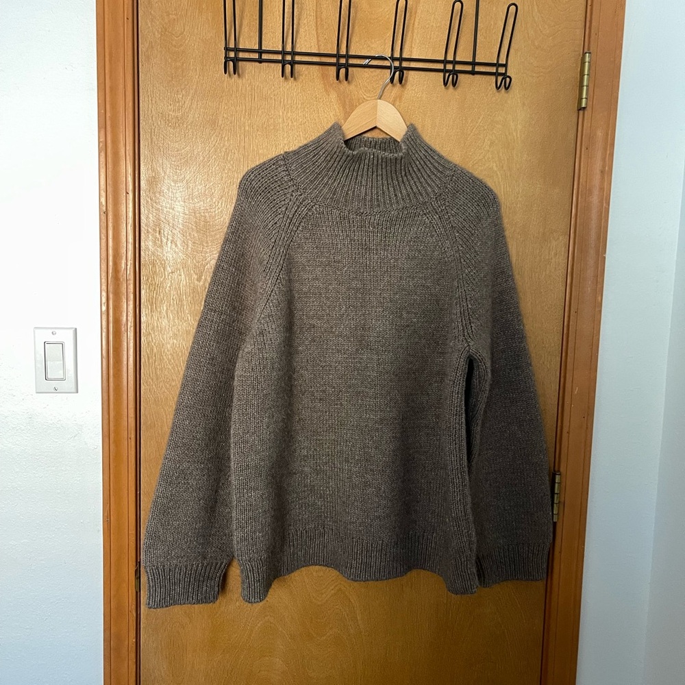 Tory Burch Gray Women's Turtleneck Sweater